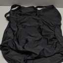 Black Women Plus Size One Piece Swimsuits - Tummy Control Bathing Suits Full Coverage Twist Front Ruched Swimwear 2025 18W