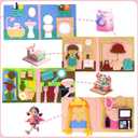AIXMEET Toddler Busy Board, Sensory Busy Board for Toddlers 3456 Year Old, Montessori Felt Quite Book Preschool Early Learning Educational Travel Toys Autism Sensory Cloth Book