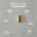 SUNNA SUPPLEMENTS Vitamin D3 & K2 60's (150ml White), EXP: Feb 2029