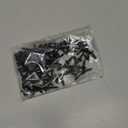 #8 x 5/8" Wood Screw 100Pcs Truss Head Phillips 18-8 (304) Stainless Steel Fast Self Tapping Screws Black Oxide by SG TZH