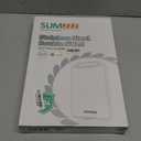 Stainless Steel Cutting Board for Kitchen, 2-in-1 Double-Sided Chopping Board, Food Grade Stainless Steel/PP (Silver, Set of 2(S+M))