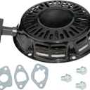 HZ Black Pull Start Recoil Starter Assembly for Honda GX120 GX160 GX200 Harbor Freight Predator 212 Engine