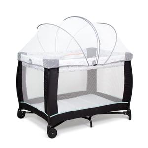 Beberoad Love Pack N Play Tent Cover Playpen Mosquito Net Cover with 2-Way Zipper for Travel Crib/Playard (White) (Playard Cover-white)