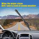 HRSNO® 22"+22" Wipers Replacement for Ford F-150 2025-1997 Chevy Silverado Series 2007-1999 Suburban 2020-2015 Tahoe 2021-2015 GMC Yukon 2020-2014 Ram 1500 2018-2011 Windshield Wiper Blade(Pack of 2)