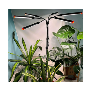 54 Watt Grow Lights for Indoor Plants with Stand, Standing Tall Plant Light with 4,8,12 Hr Timer, Full Spectrum Bonsai Tree Grow Light, 24"-64" Adjustable Tripod Stand Plant Growing Lamps