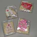 Chunful 4 Pcs Valentines Day Decorations DIY Wooden House Wooden Craft Kit Pink Wood Tiered Tray Decor Classic Valentines Day Decor Home Office Shelf Mantel Table