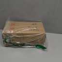 VitalCozy 24 Set Wedding Chair Decoration Ceremony Chiffon Chair Sashes Cover with Ribbon and Artificial Eucalyptus Leaves Stems Greenery Church Pew Tulle Bows for Wedding Bride Shower Aisle Decor