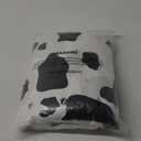 Mengersi Cow Kids Sheet Set Twin Size - Bed Sheets - Black White Cow Sheets - Deep Pockets - 1 Fitted Sheet, 1 Flat, 1 Pillow Case - 3 Piece