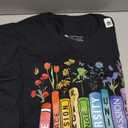 Book Flower Radicalized by Basic Decency Feminist LGBT T-Shirt 6XLT