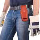 Leather Electrician Scissors Sheath Tool Holsters, Welding Pliers Belt Holder Gardening case Pouch Bag for Pliers 1 Pack