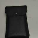 VOFOON Travel Pill Organizer 2 Times a Day, Large AM PM Pill Organizer 7 Day, PU Leather Daily Pill Box Case, Weekly Pill Medicine Organizer for Vitamins Medicine Fish Oils Supplements (L Size)