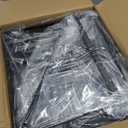 28 Inch Pot Rack Wall Mounted, 2 Tier Pots and Pans Organizer with 20 Hooks and 6 Pot Lid Holders, Heavy Duty Steel Pot and Pan Hanger for Kitchen Cookware Utensils Storage 34.7" Lx13 Wx26.4 H