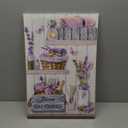 Purple Lavender Bathroom Wall Art Master Bathroom Picture Farmhouse Canvas Prints Rustic Retro Wall Decor Nature Country Flower Poster Artwork for Restroom Laundry Bath Home Decoration 16x24"
