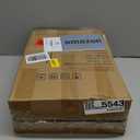 9.8-inch Marble Round Drink Table, Stone Finish Pedestal End Table for Living Room, Weighted Base Small Accent Side Table for Small Space Office - Beige