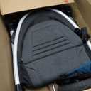 Baby Jogger City Mini GT3 All Terrain Baby Stroller with Forever Air Rubber Tires, All Wheel Suspension, Lightweight Stroller with Magnetic Buckle, No-Rethread Harness, and Foot Brake, Deep Sea Blue