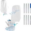 48 GPM Cordless Pool Leaf Vacuum Cleaner with Sectional Poles
Up To 120 Min Runtime; Dual 10L Filter Bags (50μm & 180μm); Faster Heavy-Leaf Cleanup; For Above Ground & Inground Pools