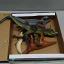 6PCS Jumbo Dinosaur Toy Set, Realistic Dinosaurs Toys for Kids - Large Dino Playset for Boys and Girls 3 4 5 6 7 Year Old Children Birthday Dinosaur Lovers