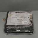 Mueller Luxury 6 PC Full Size Bed Sheets, Super Soft 1800, Deep Pocket up to 16" Full Size Sheets, Transfers Heat, Breathes Better, Hypoallergenic, Wrinkle-Resistant, Oeko-TEX, Dark Grey