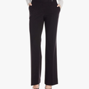 Calvin Klein Women's Modern Fit Suit Pant (Black, 12)