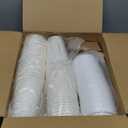 Ginkgo 100 Pack 16 oz Disposable Coffee Cups with Lids and Sleeves Leak-Proof White Paper Cups, Insulated To Go Hot Beverage Cups, Coffee Bar Accessories