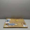 MCS Studio Gallery 16x20 Poster Frame Black Woodgrain Engineered Wood, Vertical & Horizontal Wall Hanging Large Picture Frame for Photos, Posters & Art Prints (1-Pack)