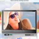 Desobry 19.2" Portable TV for Camping, Built-in 8000mAh Battery Powered TV Portable for Power Outages, Battery Operated TVs 1080P HDMI Input, AV Input, USB, for Kitchen Bedroom Camping Patio RV