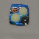 Chuckit! Glow in the Dark Bouncy Balls - Ball for Dogs, Chuckit Dog Toy, Max Glow Balls - Medium, 2.5 Inch Pack of 2