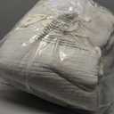 LBRO2M 100% French Linen Duvet Cover Set 3Pcs, Comforter Cover King Size Beige