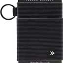 Thread Wallets Ultra Slim Minimalist Card Holder Wallet for Men and Women (One Size, Black)