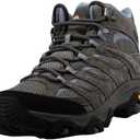 Merrell Women's Moab 3 Mid Waterproof Hiking Boots US 7, Granite