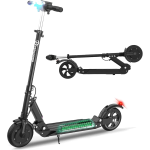 EVERCROSS Electric Scooter, Electric Scooter for Adults with 350W Motor, Up to 20MPH & 22 Miles, Electric Scooter for Teens with Dual Braking Safety System, Folding Electric Scooter with 8'' Tires