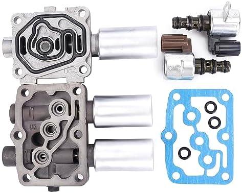 Transmission Solenoid Kit 28250-P6H-024 28250-P7W-003 28400-P6H-013 28500-P6H-013 Compatibile with Accord Odyssey Pilot TL CL MDX