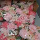 Flower Centerpieces for Tables - 10 Pack Wedding Arch Artificial Flowers Pink Arrangements Center Piece for Reception, Living Room, Kitchen, Dining Table Runner Decorations(20.5 * 9.4''/52 * 24cm)