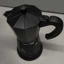 SHANGSKY Coffee Pot Electric Moka Pot 6 Cup, Espresso Coffee Maker Cafeteras Electricas Italian Coffee Maker Espresso Makers Portable Aluminum Electric Mocha Pot, Coffee Machine Moka Maker (Black)