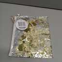 Packed Party Spirit Squad Confetti Everything Pouch, Makeup Bag, Travel Bag,Cosmetic Bag for Women (Good As Gold) (Blue)