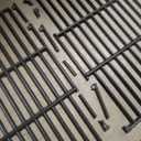 Grill Parts Replacement for Weber Genesis 300 Series, E310, S310, E320, E330, S330, EP310, EP320, EP330 Grill with Front-Mounted Control (7620+7622+62752+7524, Black)