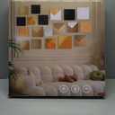6 Pack Peel and Stick Acoustic Wall Panels, 72"×48 Coverage