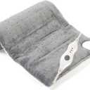 Tefici Weighted Heating Pad for Back 2 lbs Electric Heating Pad for Neck and Shoulders,12 X 24 XL Large Size Heat Pad with 3 Temperature Settings,2 Hours Auto-Off