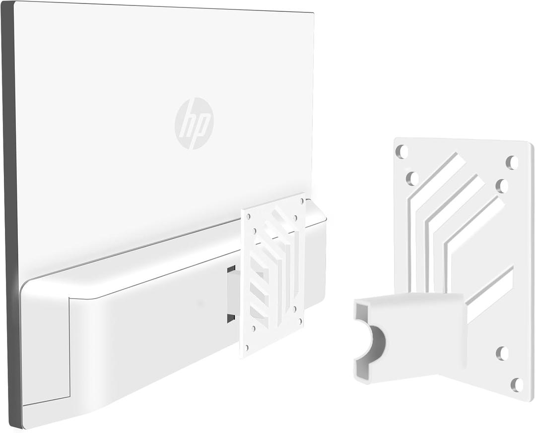 Wall Mount VESA Adapter Bracket Compatible with HP M Series Monitors M22f M24f M24fd M24fw M24fwa M27f M27fd M27fq M27fw M27fwa M32f 524sa 524sw 524sf 527sa 527sw 527sf and 532sf