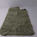 OLANLY Bathroom Rugs 30x20, Extra Soft Absorbent Chenille Bath Rugs, Rubber Backing Quick Dry, Machine Washable Bath Mats for Bathroom Floor, Tub and Shower, Home Decor Accessories, Sage Green