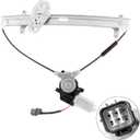 BOXI 741-307 72210SDAA02 Front Right Passenger Side Power Window Regulator with Motor Assembly Fits for Honda Accord 2003-2007 (4 Door Sedan only)