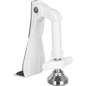 Portable Door Stopper Door Lock for Travel Anti Theft Door Blocker, Security Door Stoppers for Bottom of Door, No Drill Safety Doors Stopper Hotel Door Locks for Travelers Security (White)