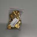 TAROSE Garden Hose Quick Connect Fittings Solid Brass Garden Hose Fitting Water Hose Connectors 3/4 Inch Garden Hose Fitting Quick Connector Male and Female Set- 4 Set