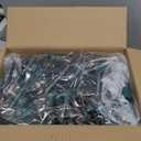 Vintage C9 Christmas Lights Outdoor, 100 Feet 100 LED C9 Christmas Decorations, Connectable Waterproof String Lights for Holiday Party Roofline Backyard Garden Patio, E17 Base, Warm White