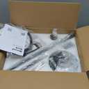 42 Inch Ceiling Fans with Lights, Low Profile Bedroom Ceiling Fan, Dimmable Flush Mount Ceiling Fan Lights for Living Room, 6 Speeds, 3CCT, Dimmable, Timer, Quiet Reversible DC Motor, Black