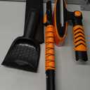 Ordenado 43" Snow Brush and Ice Scraper - Extendable Snow Scrapers and Cleaner for Car Windshield, 180 Pivoting Window Snowbrush with Foam Grip, Long Winter Broom Brushes for SUV, Truck, Auto Vehicle