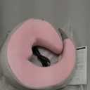 Neck Massager with Heat - Deep Tissue Neck Pain Relief U-Shape Design Electric Massager Pillow for Travel Office Home Shiatsu Neck Massager Gifts for Men Women Dad Mom, Pink