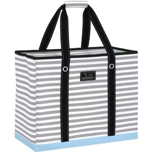 SCOUT 3 Boys Zip Tote - Utility Tote for Beach, Family, Travel and Storage, Zips Closed & Water Resistant