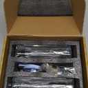 Molimoli Olive Oil Dispenser Bottle for Kitchen, Automatic Pourer, Glass Thin Bottle Dispenser for Kitchen, Olive Oil Cruet, | Set of 2 - Gold