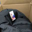 Big Joe Milano Kid's Smartmax Black Beanbag Chair